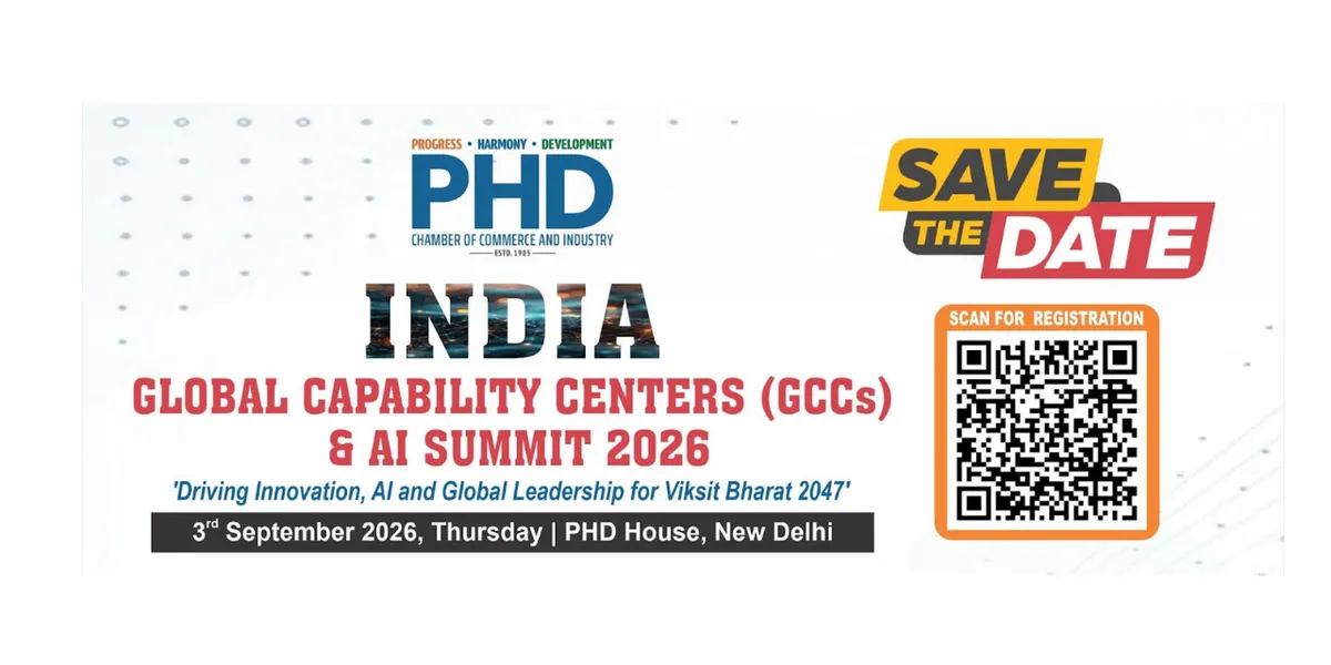  India Global Capability Centers (GCCs) & AI Summit 2026 – 'Driving Innovation, AI and Global Leadership for Viksit Bharat 2047'